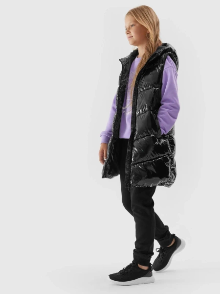 Kurtka dziecięca bezrękawnik 4F 4FJAW23TVJAF046-21S