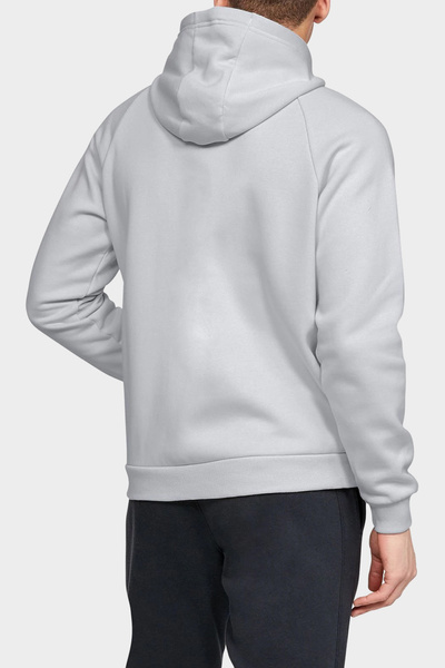Bluza męska z kapturem rozpinana Under Armour RIVAL HOODIE 1320737-014