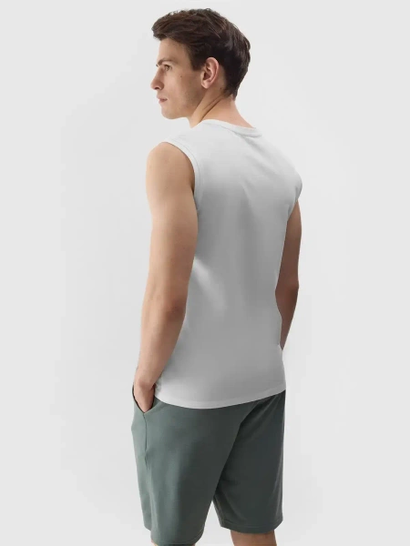 Koszulka męska 4F 4FWSS24TSLEM075-10S