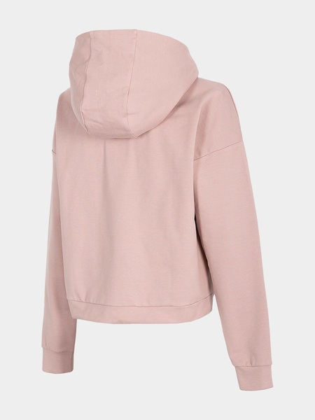 Bluza damska z kapturem rozpinana 4F H4L21-BLD013-56S