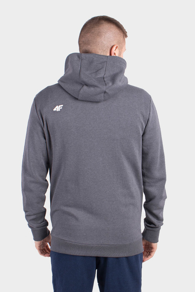 Bluza męska z kapturem rozpinana 4F NOSH4-BLM004-24M