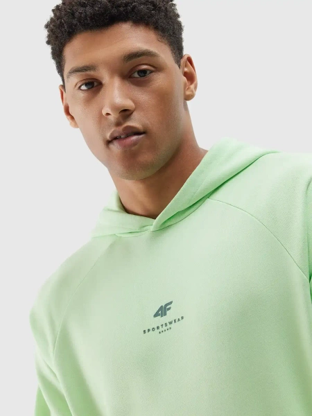 Bluza męska z kapturem 4F 4FWSS24TSWSM1010-42S 