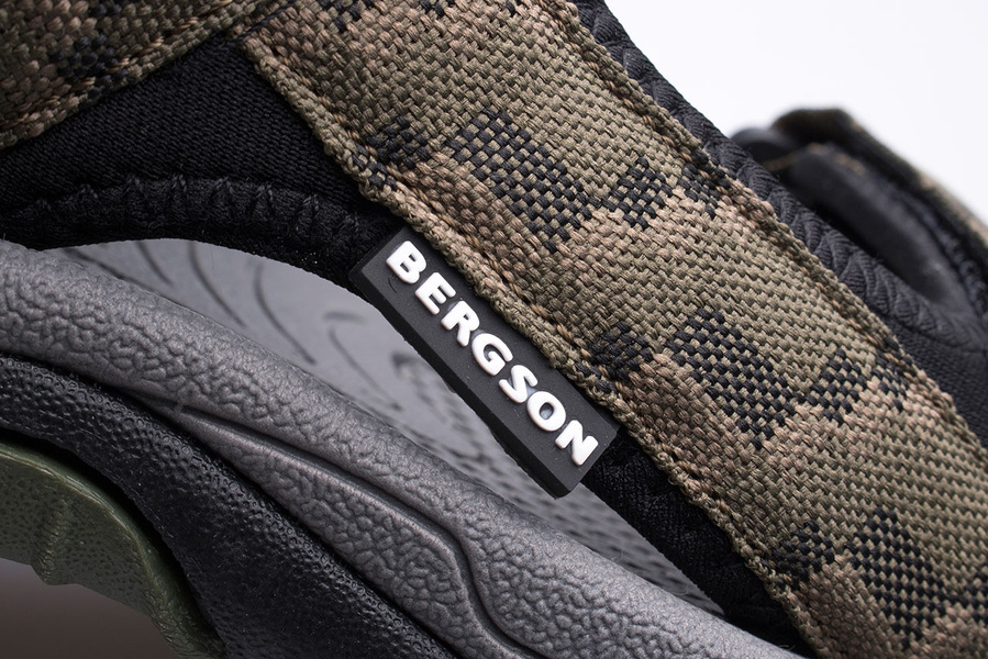 Sandały męskie trekkingowe BERGSON BENUE Hiking BRG00127 olive