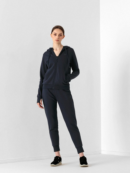 Bluza damska z kapturem rozpinana 4F NOSH4-BLD353-31S