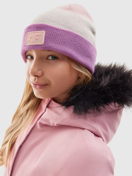 Czapka zimowa dziecięca 4F 4FJAW23ACAPF261-56S