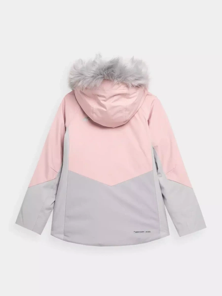 Kurtka dziecięca zimowa narciarska 4F HJZ22-JKUDN003-27S