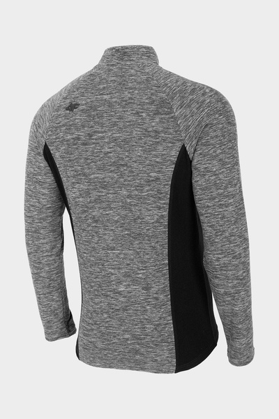 Bluza męska z kapturem rozpinana polarowa 4F H4Z20-BIMP034-24M