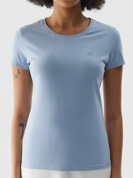 Koszulka damska  4F 4FWSS24TTSHF1161-34S 