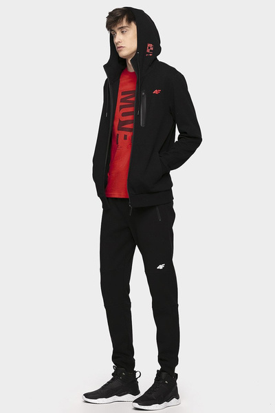 Bluza męska z kapturem rozpinana 4F H4Z19-BLM076-20S