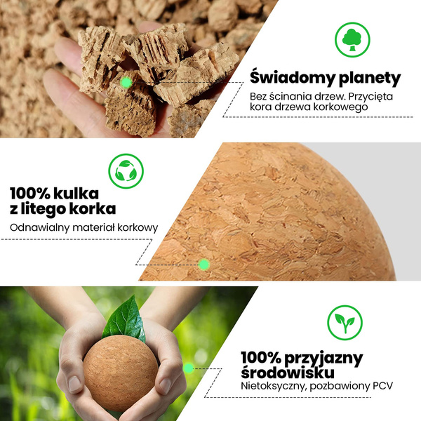 Piłka do masażu 4F H4L22-AKS005-83S