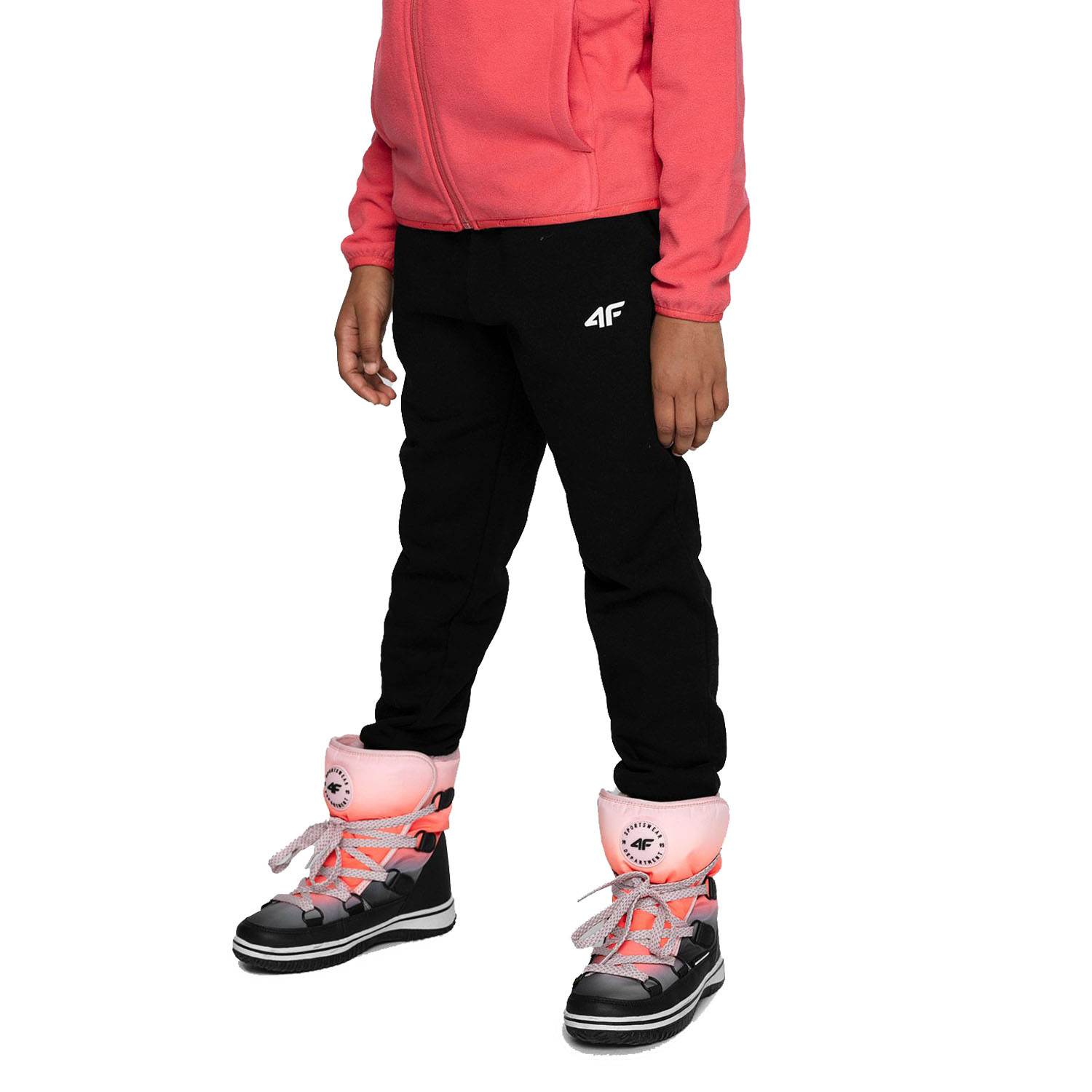 Spodnie dresowe dziecięce 4F HJZ21-JSPDD001B-20S
