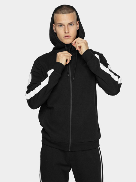 Bluza męska z kapturem rozpinana 4F H4Z21-BLM014-20S