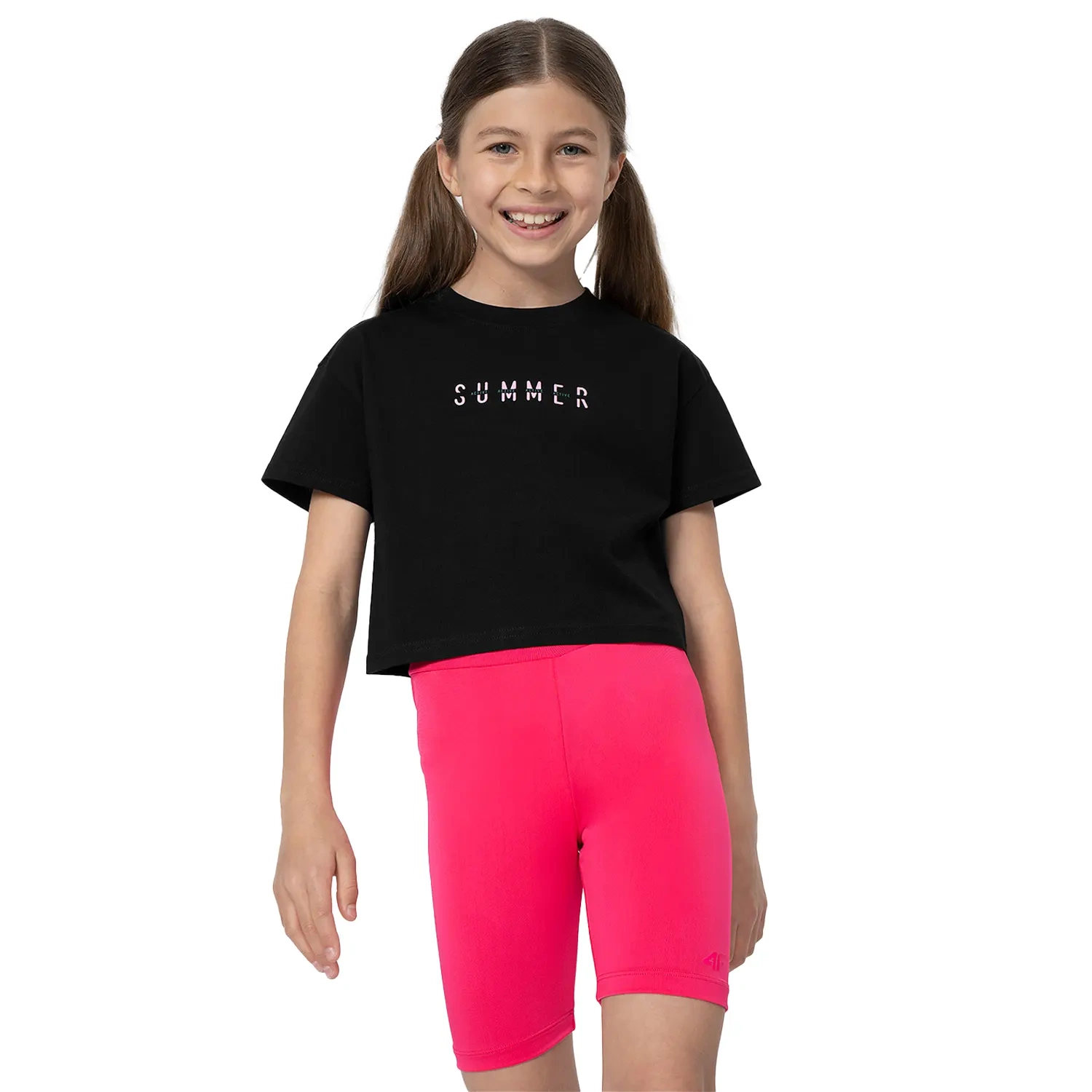 Koszulka dziecięca 4F 4FJSS23TTSHF393-20S