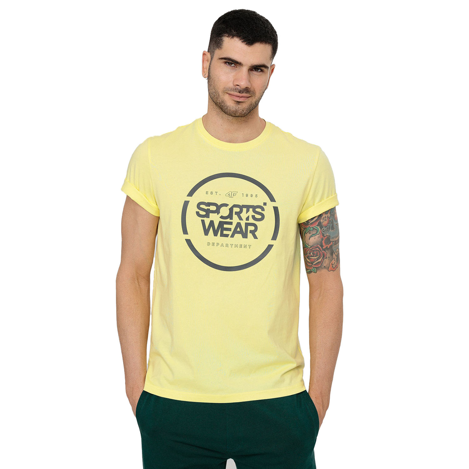 Koszulka męska 4F H4L22-TSM035-73S