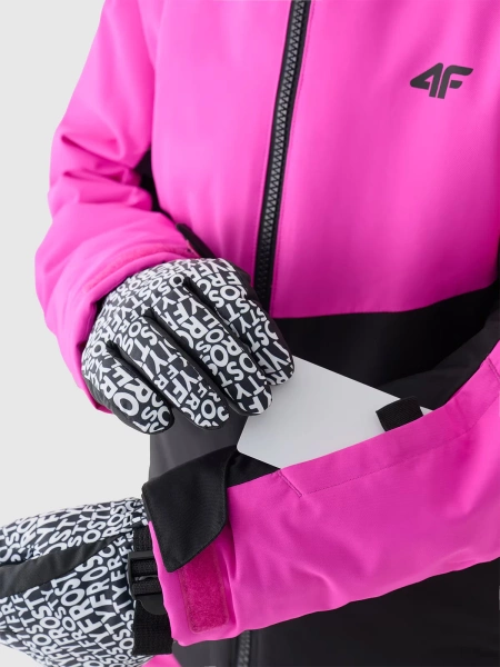 Kurtka dziecięca zimowa narciarska 4F 4FJWAW24TTJAF542-54S