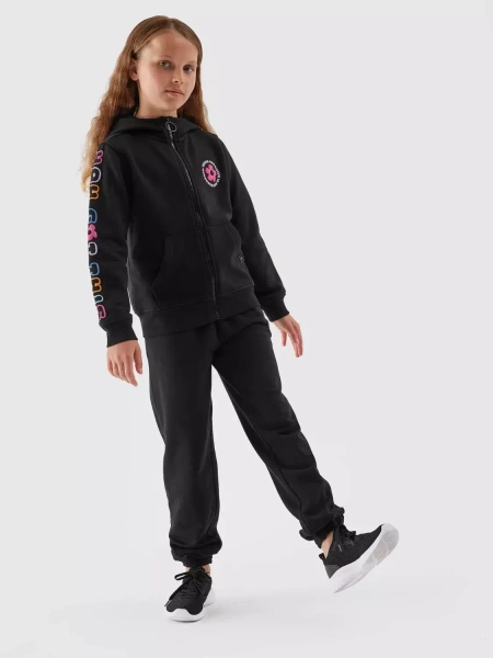 Spodnie dresowe dziecięce 4F 4FJAW23TTROF426-20S 