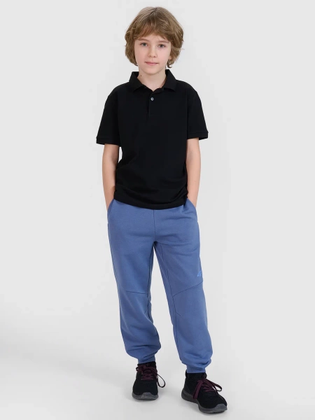 Koszulka dziecięca polo 4F 4FJWMM00TPTSU513-20S