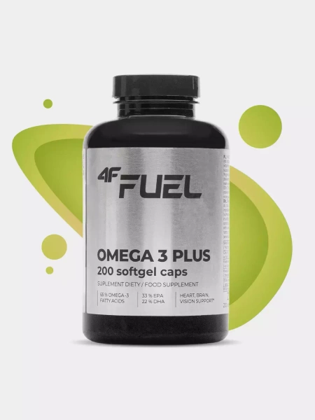 Kwasy Omega 3 4F FUEL-4FMM00SO3P001 - 200 kaps.