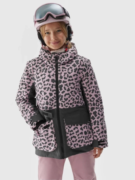 Kurtka dziecięca zimowa narciarska 4F 4FJAW23TTJAF357-90A 