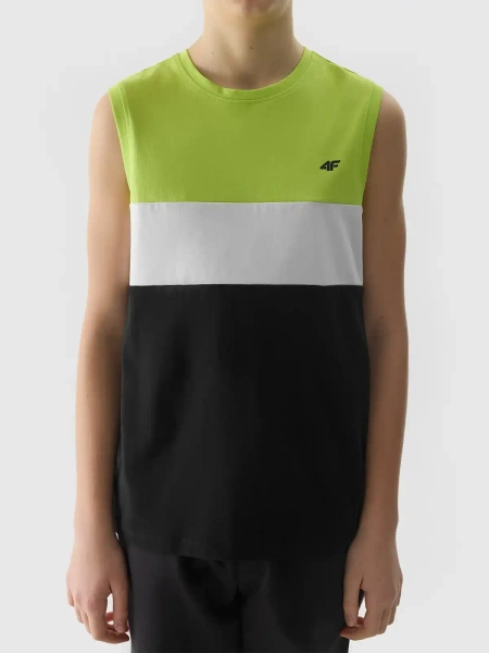 Koszulka dziecięca 4F 4FJWSS24TSLEM038-72N