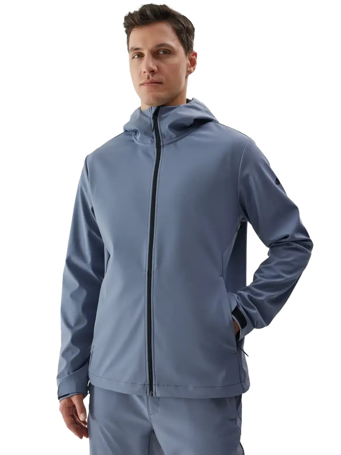 Kurtka męska softshell wiatroodporna 4F 4FWAW24TSOFM283-32S