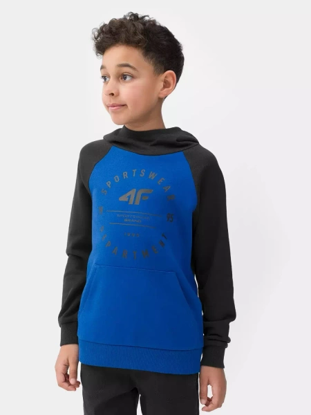 Bluza dziecięca z kapturem 4F 4FJSS23TSWSM221-36S