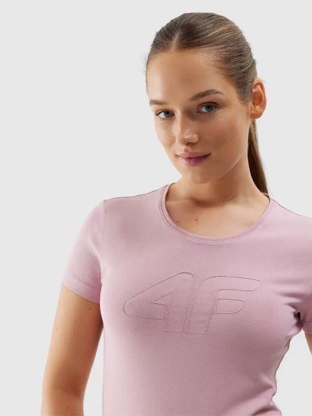 Koszulka damska 4F 4FWSS24TTSHF1163-56S 