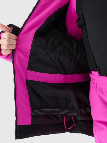 Kurtka dziecięca zimowa narciarska 4F 4FJWAW24TTJAF542-54S