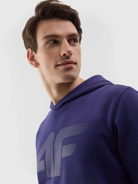 Bluza męska z kapturem 4F 4FWSS24TSWSM0950-31S 