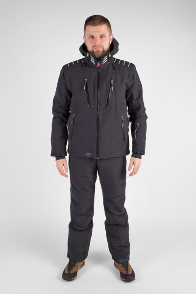 Kurtka męska BERGSON RACE-X BLACK BRG00036