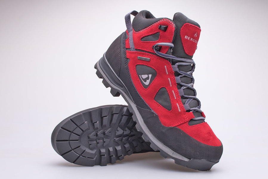 Buty damskie trekkingowe BERGSON KAKKA MID STX red/black