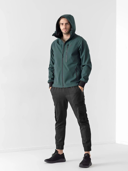 Kurtka męska softshell wiatroodporna 4F H4Z21-SFM002-40S