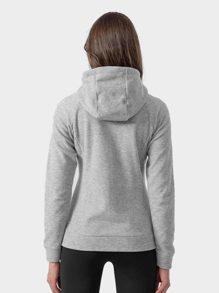 Bluza damska z kapturem rozpinana polarowa 4F H4L22-PLD351-27M