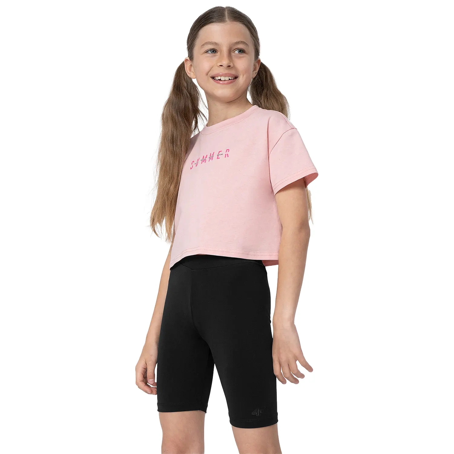 Koszulka dziecięca 4F 4FJSS23TTSHF393-56S