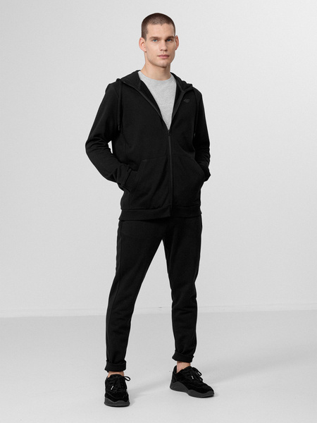 Bluza męska z kapturem rozpinana 4F H4L22-BLM353-20S