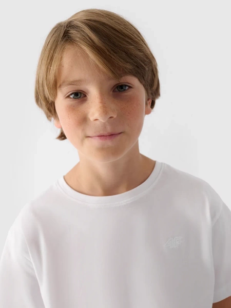 Koszulka dziecięca 4F 4FJWMM00TTSHM2330-10S