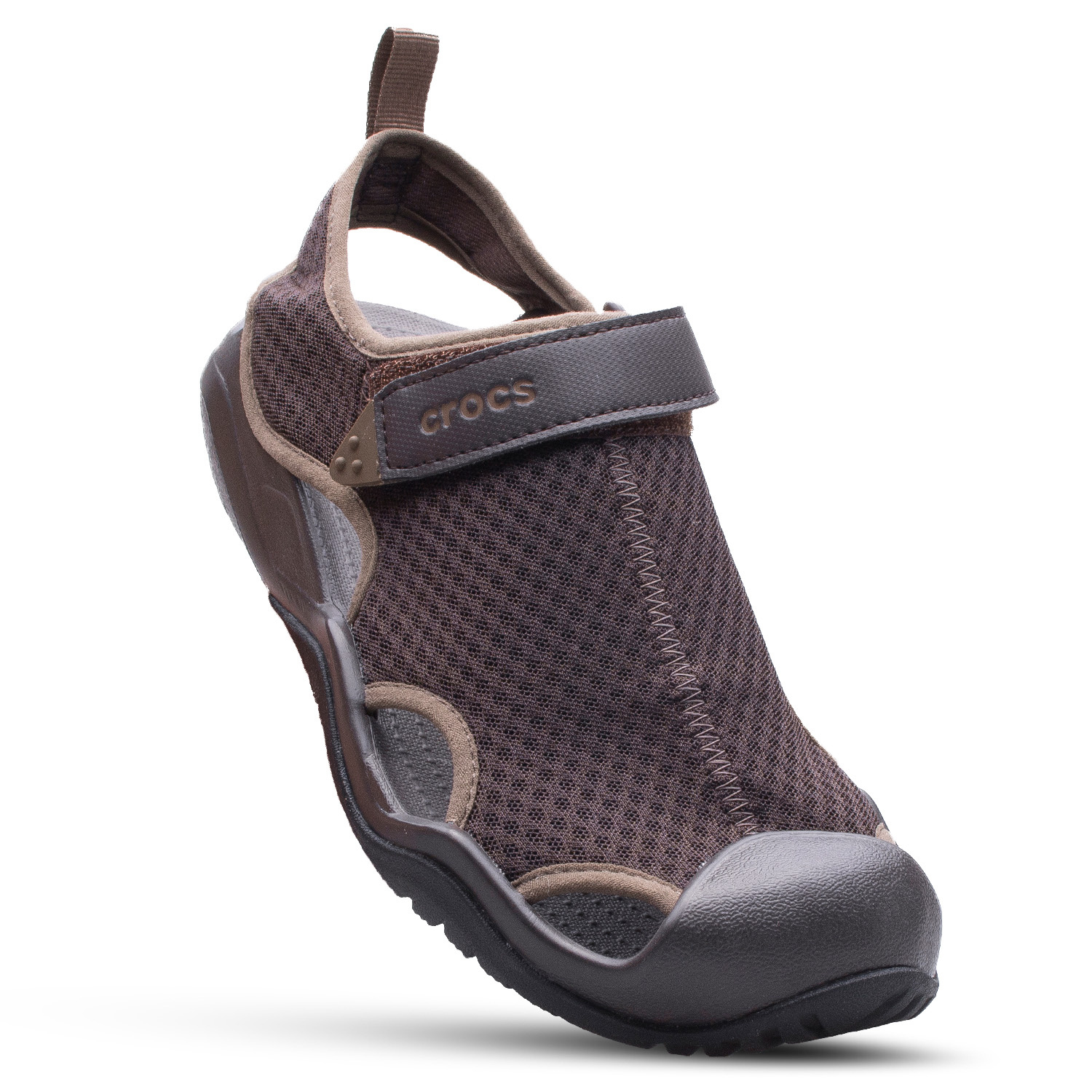 Sandały CROCS SWIFTWATER SANDAL Mesh Deck 205289-206