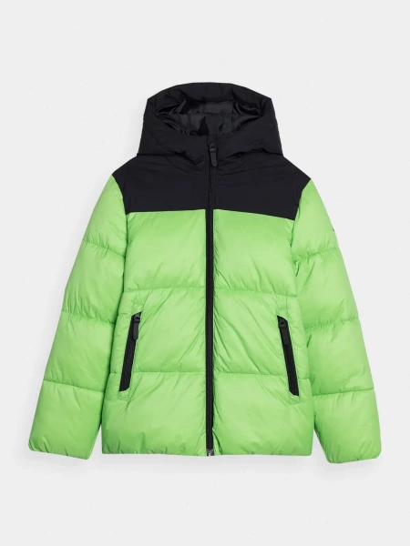 Kurtka dziecięca zimowa puchowa 4F 4FJAW23TDJAM274-45S