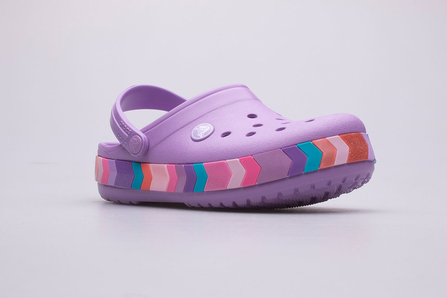 Chodaki CROCS CROCBAND CHEVRON KIDS 207007-5PR