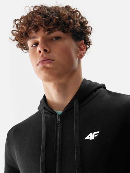 Bluza męska z kapturem rozpinana 4F 4FWSS24TSWSM1532-20S