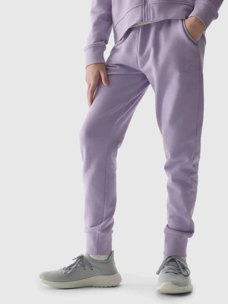 Spodnie dresowe dziecięce 4F 4FJWSS24TTROF587-52S