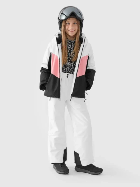 Kurtka dziecięca zimowa narciarska 4F 4FJWAW24TTJAF545-20S