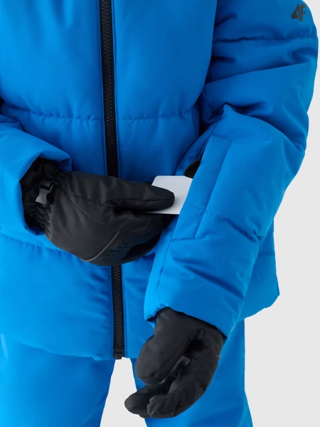 Kurtka dziecięca zimowa puchowa narciarska 4F 4FJWAW24TTJAM534-33S