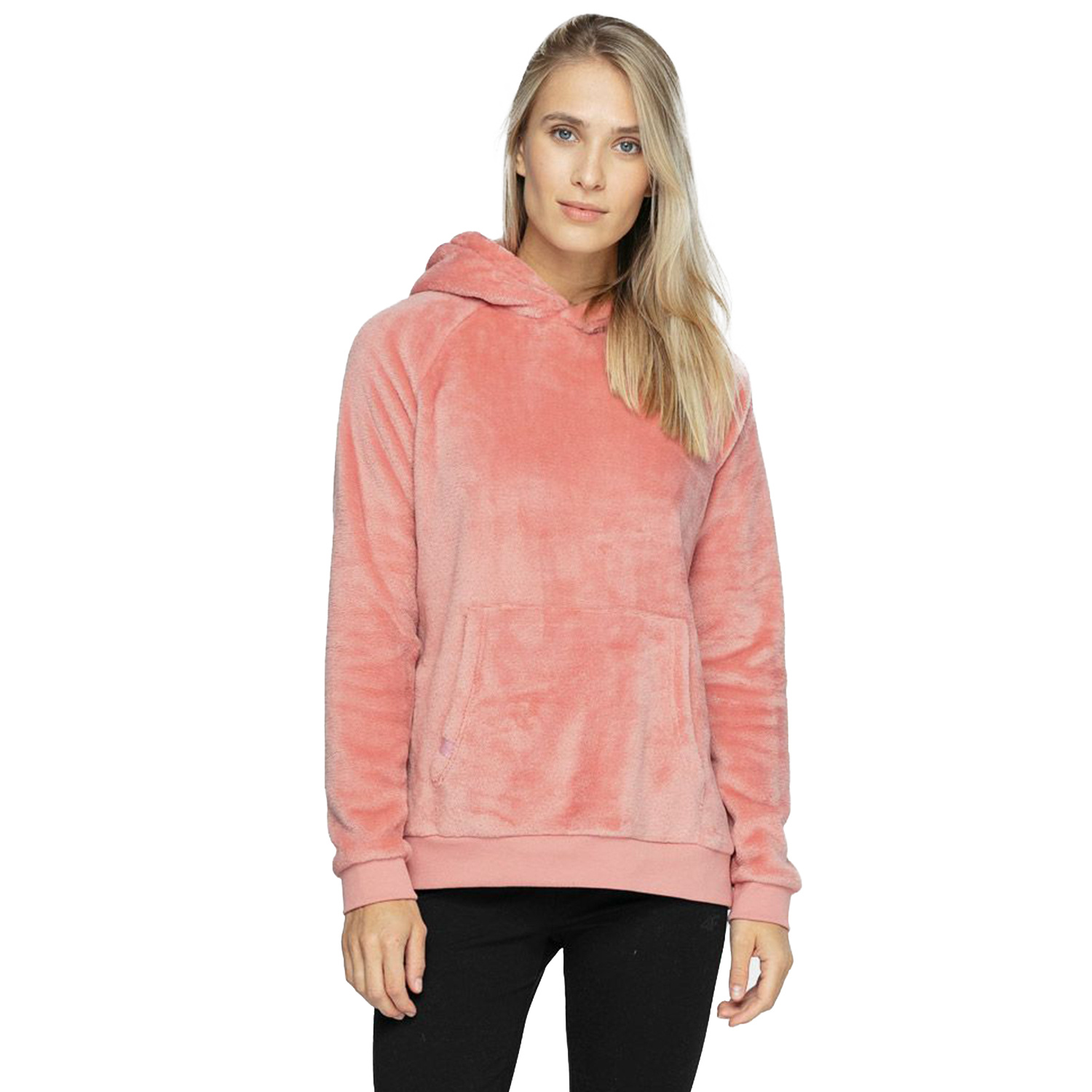 Bluza damska z kapturem polarowa 4F H4Z21-BLD017-65S