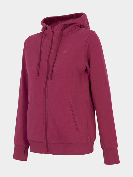 Bluza damska z kapturem rozpinana 4F H4L22-BLD353-53S