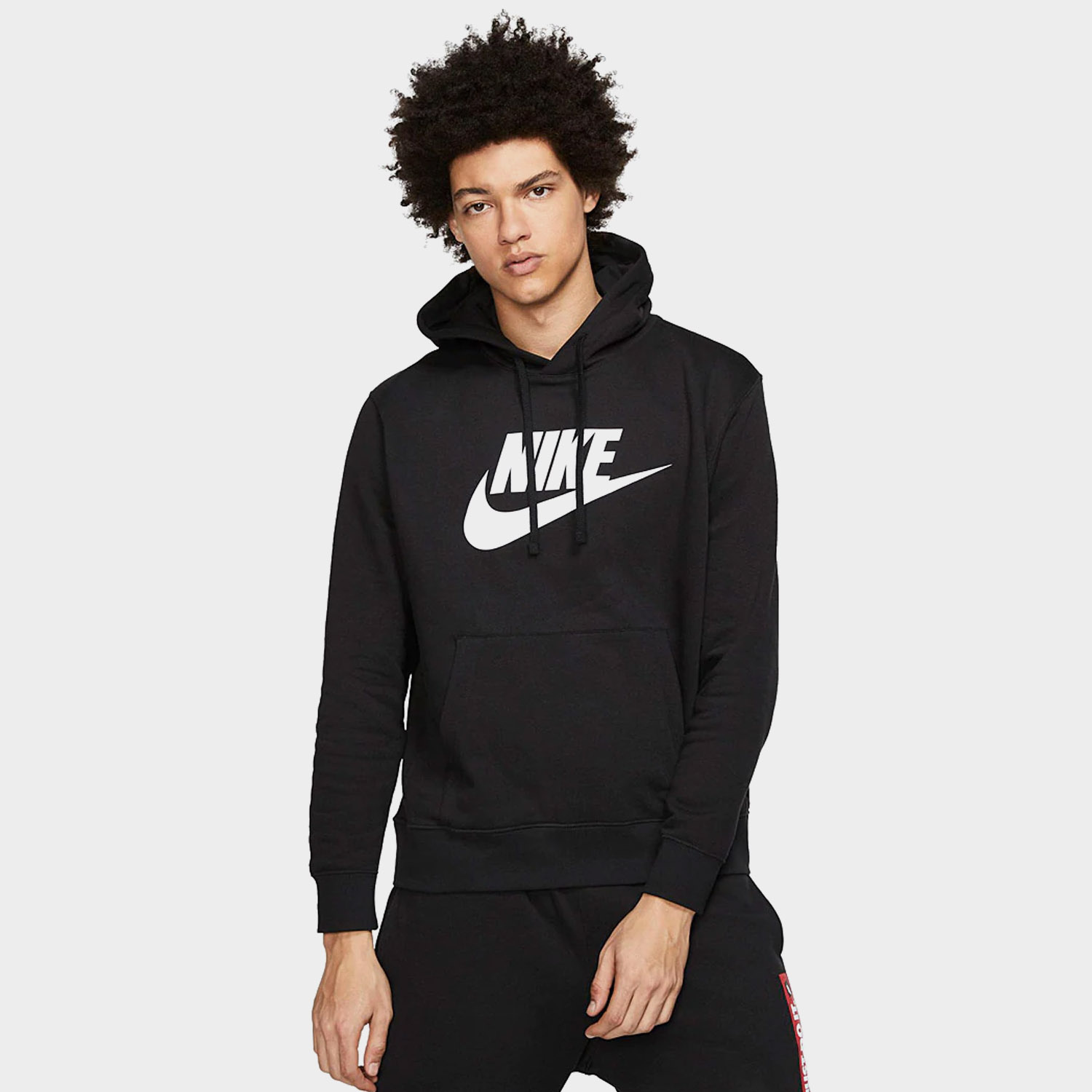 Bluza męska z kapturem NIKE NSW CLUB HOODIE BV2973-010