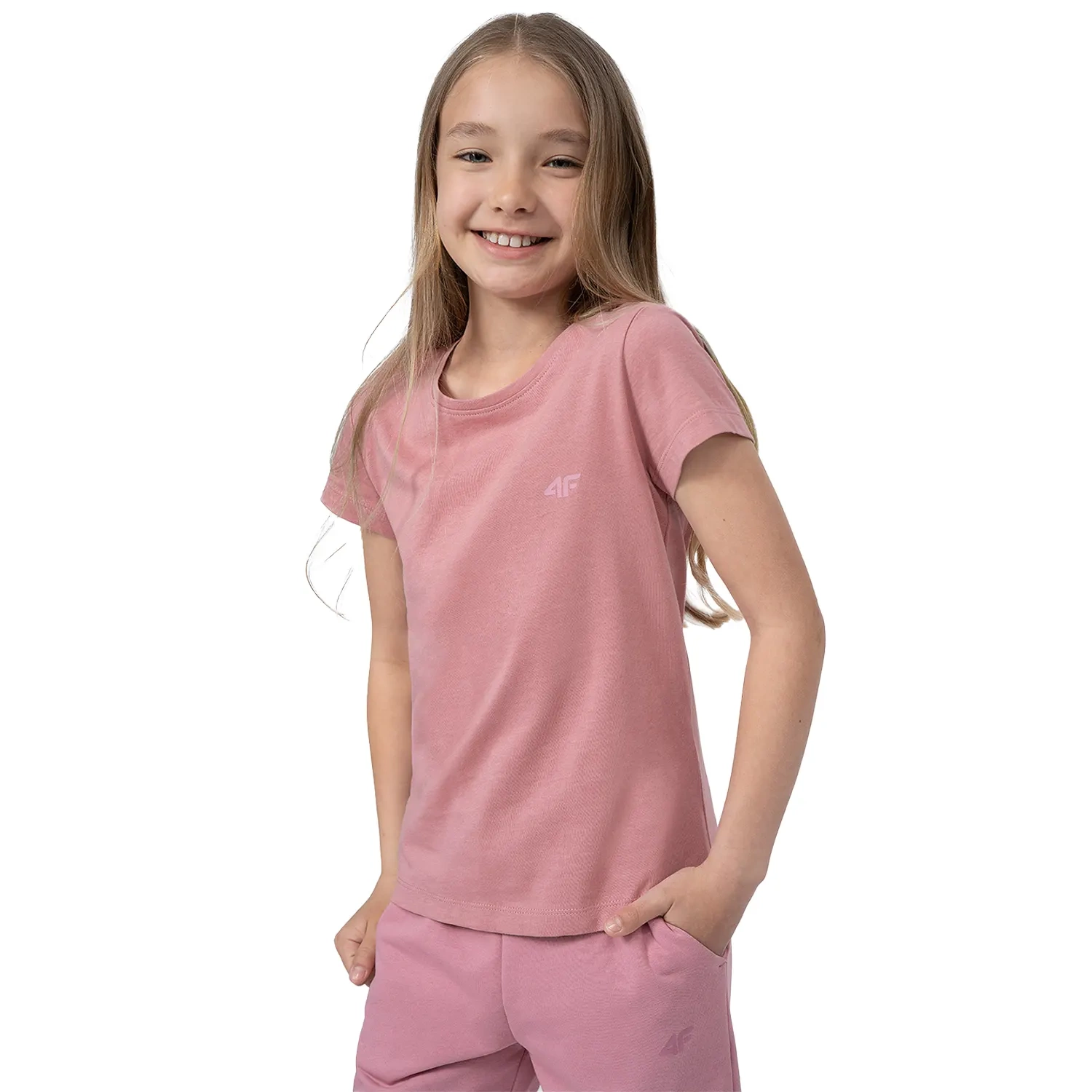 Koszulka dziecięca 4F 4FJSS23TTSHF279-54S