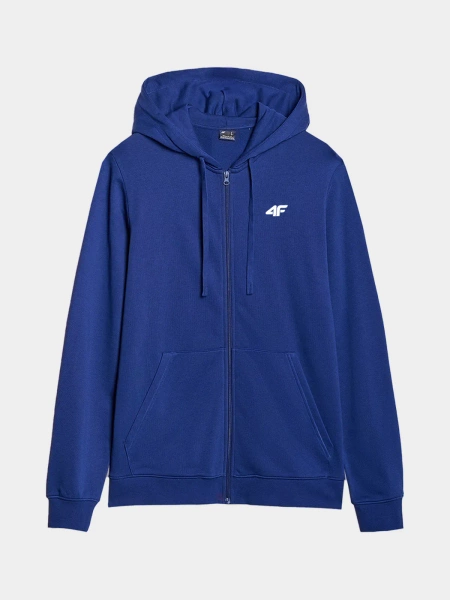 Bluza męska z kapturem rozpinana 4F 4FWAW24TSWSM1966-31S