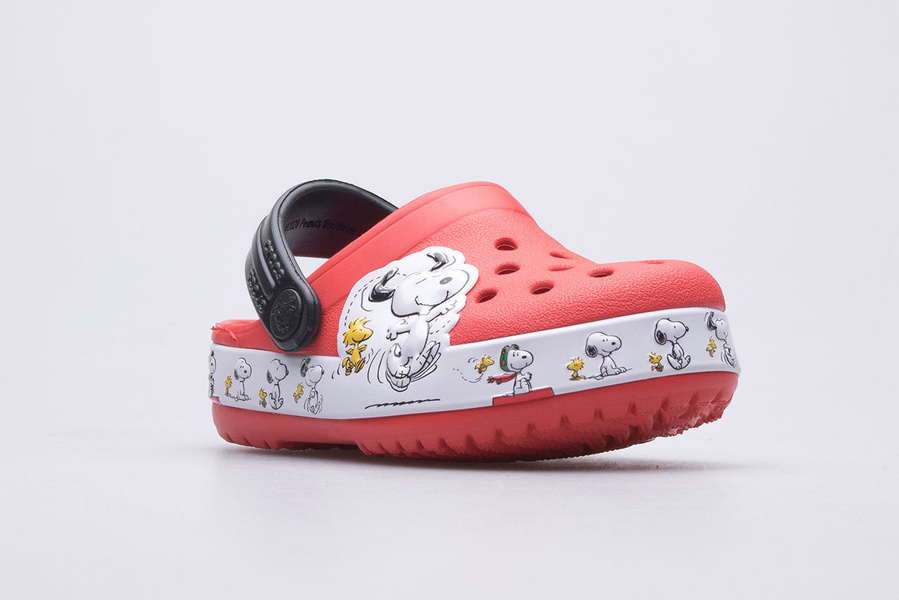 Chodaki CROCS SNOOPY CLOG KIDS 206176-8C1