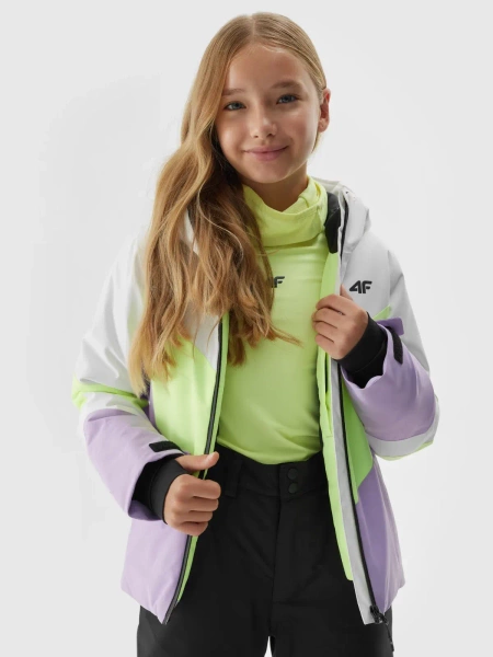Kurtka dziecięca zimowa narciarska 4F 4FJAW23TTJAF294-52S 